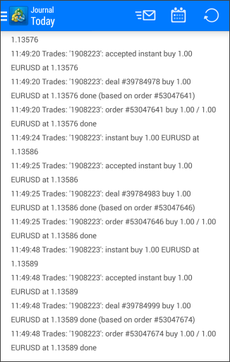 ログ履歴 ログ履歴